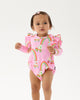 LET THE GOOD TIME ROLL LONG SLEEVE FRILL BUBBLE BODYSUIT