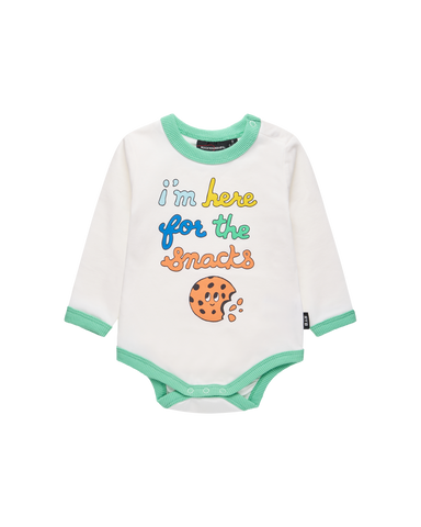 HERE FOR THE SNACKS BODYSUIT & LEGGING SET