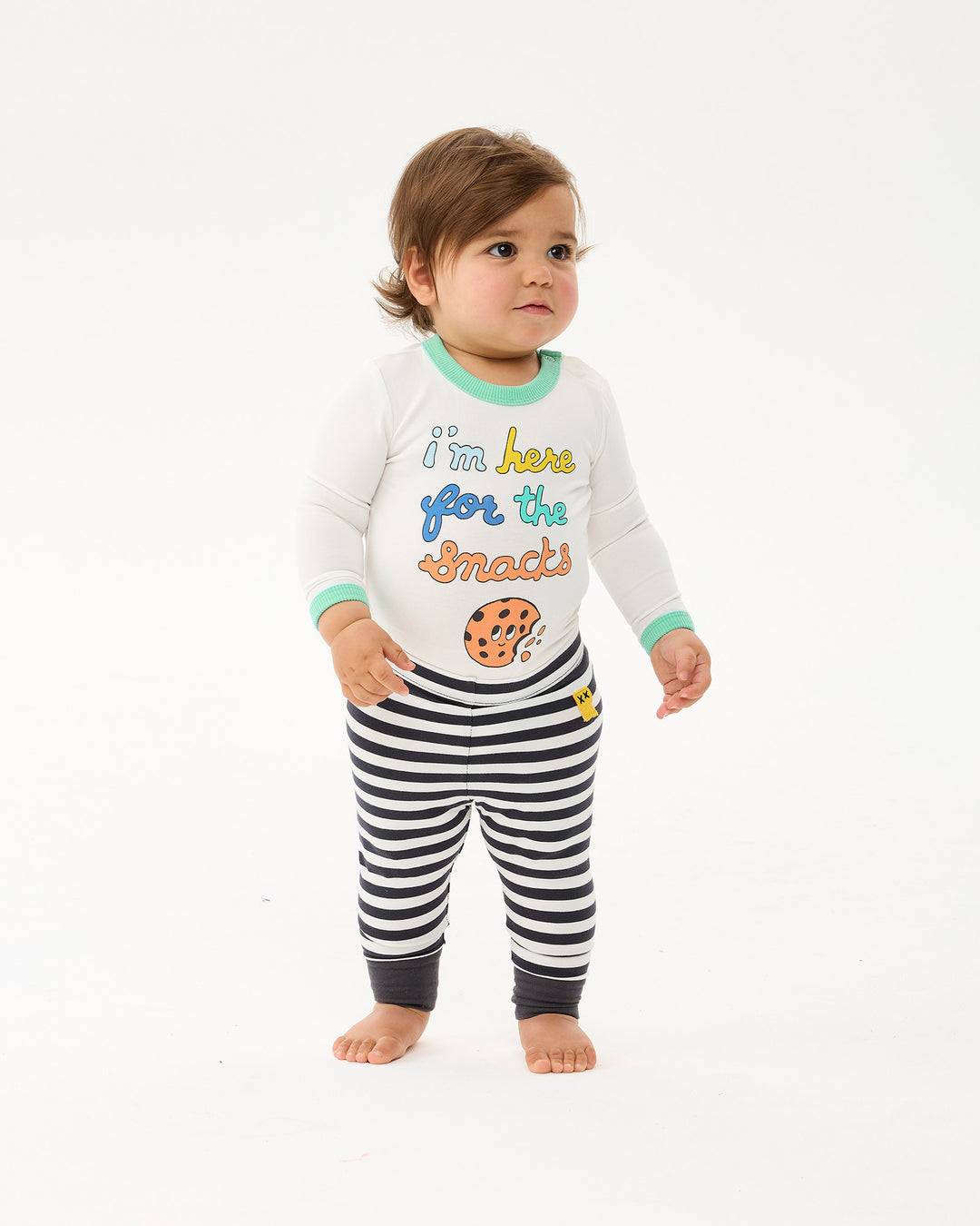 HERE FOR THE SNACKS BODYSUIT &amp; LEGGING SET