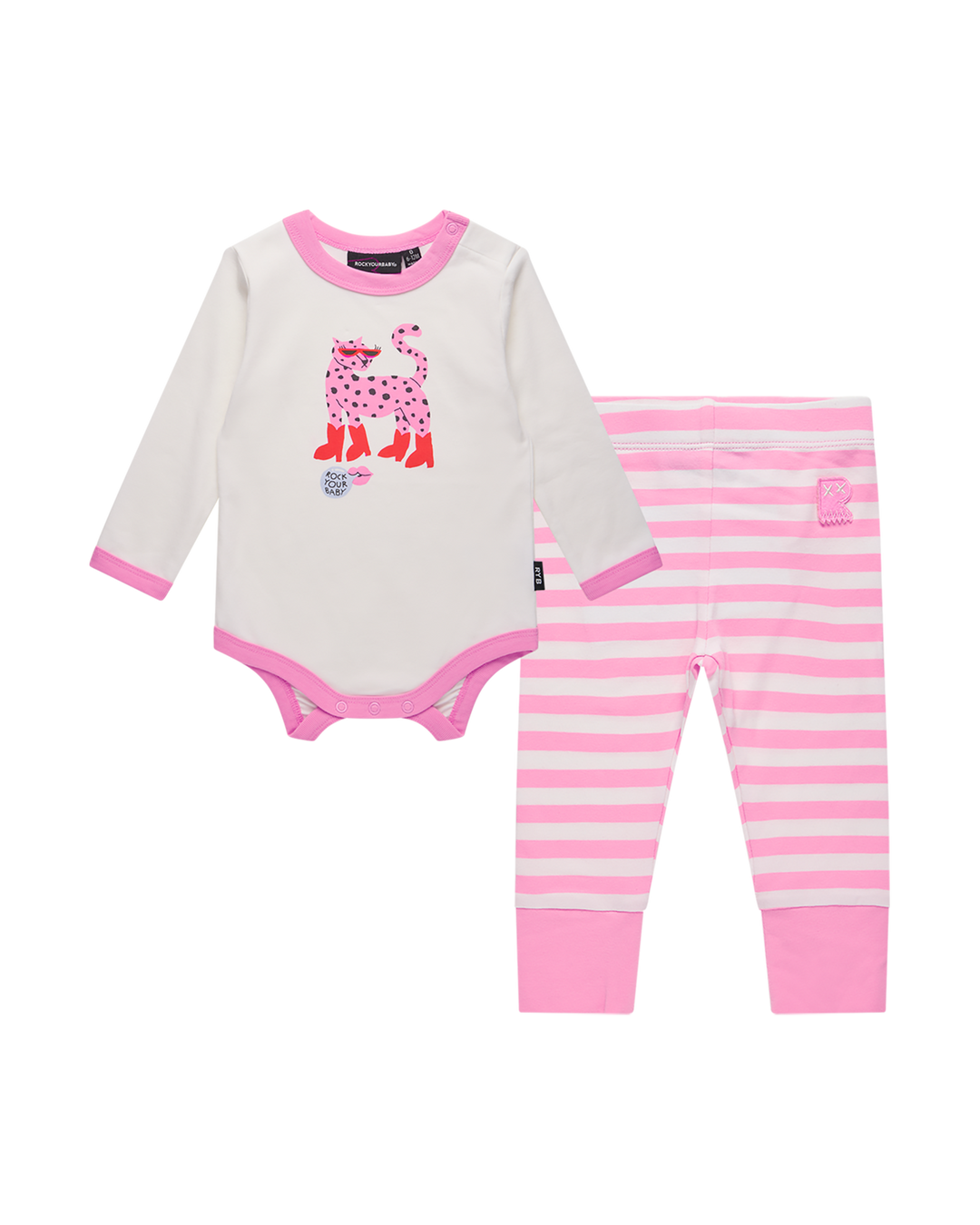 LEOPARD BODYSUIT &amp; LEGGING SET