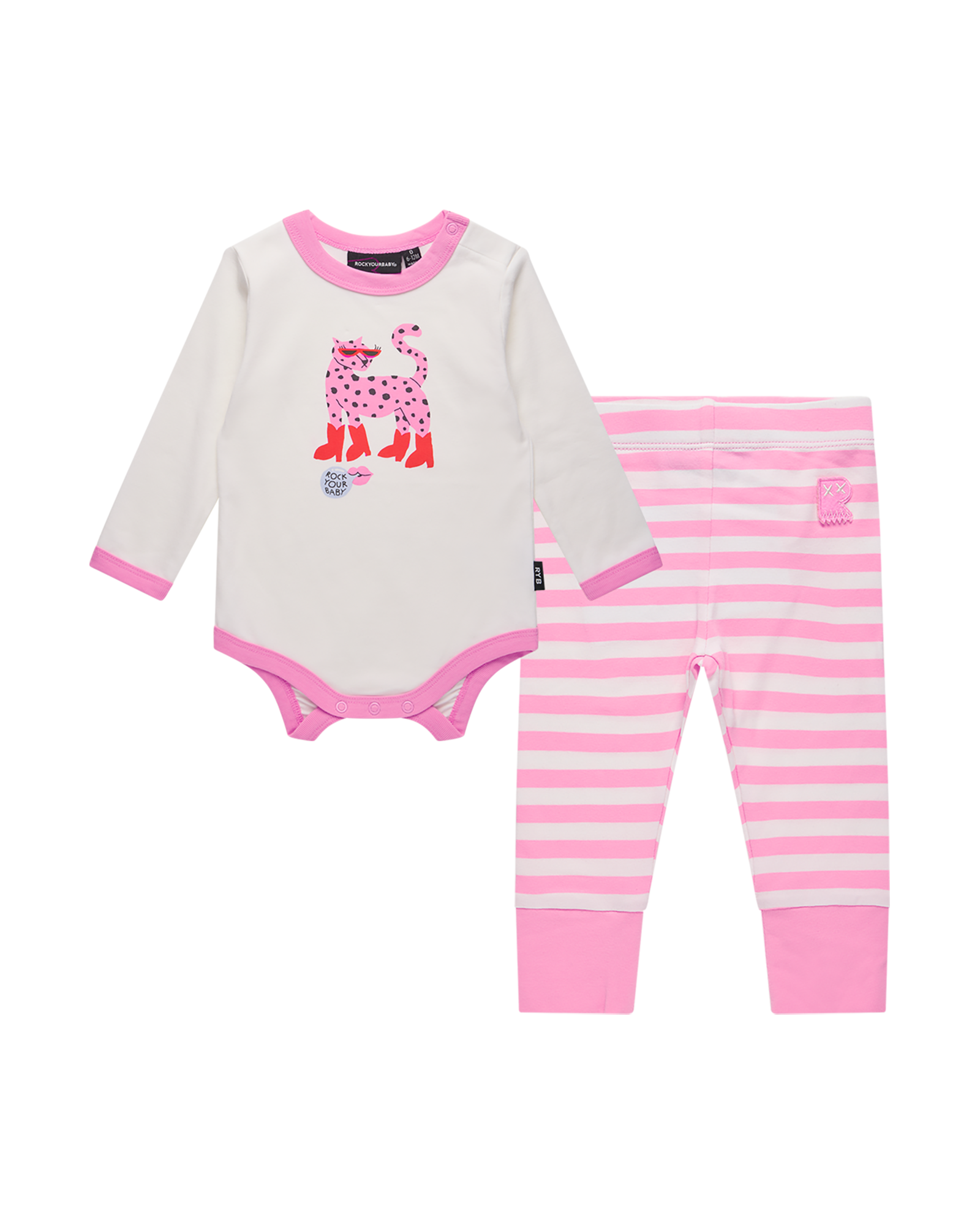 LEOPARD BODYSUIT & LEGGING SET