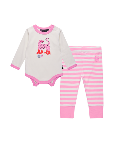 LEOPARD BODYSUIT & LEGGING SET