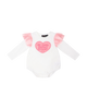 BE COOL HUNNY BUNNY LONG SLEEVE FRILL BUBBLE BODYSUIT