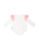 BE COOL HUNNY BUNNY LONG SLEEVE FRILL BUBBLE BODYSUIT