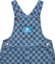 CHECKERBOARD ALFRED DENIM OVERALLS