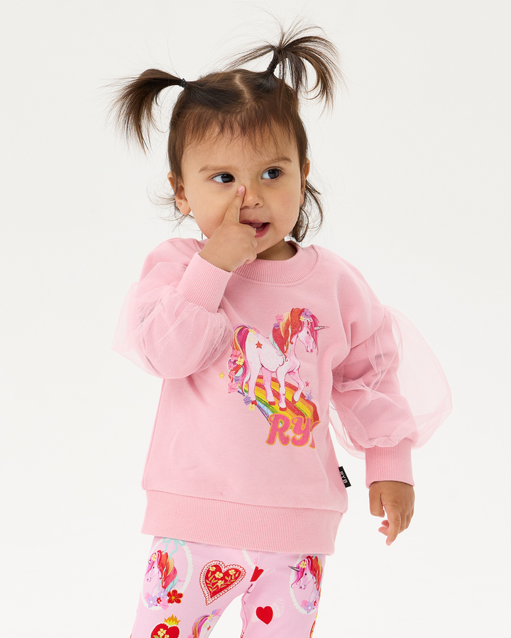 WILD AT HEART PARTY POM POM SWEATSHIRT