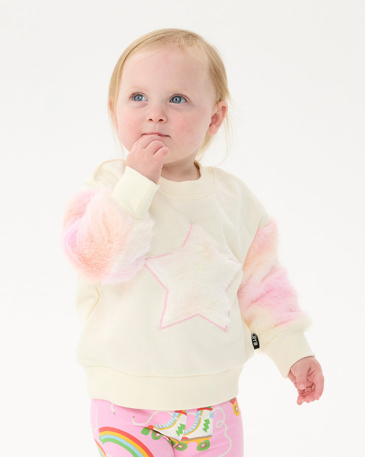 FUZZY STAR BABY TESSA SWEATSHIRT