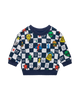 FAR OUT CHECK BABY ALEXANDER SWEATER