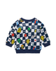 FAR OUT CHECK BABY ALEXANDER SWEATER