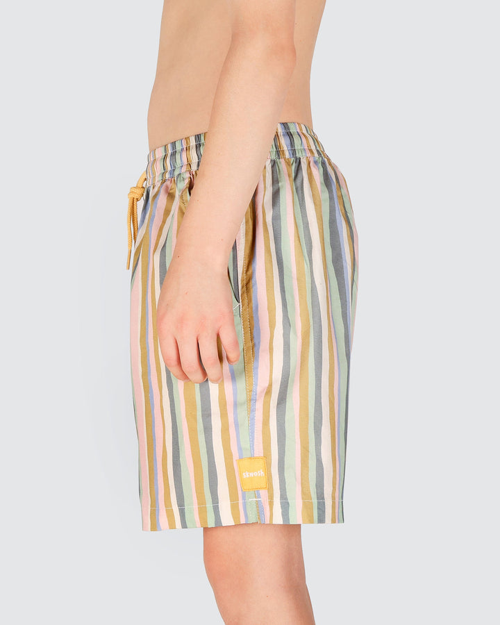 Clinkers Boys Everyday Shorts in Multi Stripe