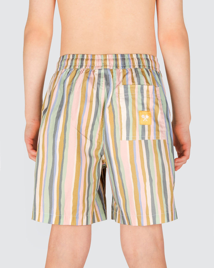 Clinkers Boys Everyday Shorts in Multi Stripe