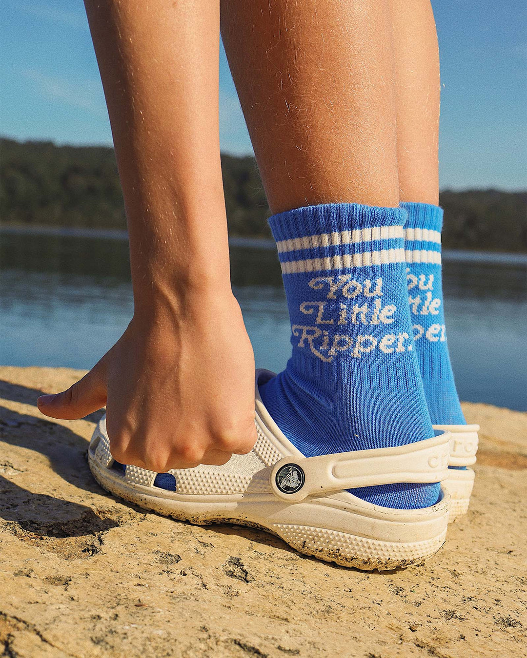 You Little Ripper Kids Socks in Blue - Skwosh boys accessories