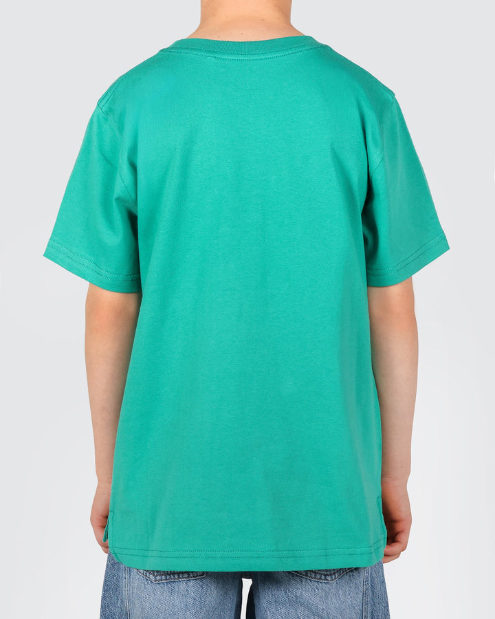 Happy Chappy Boys Regular Tee in Green