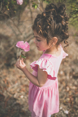 PINK GRUNGE DRESS