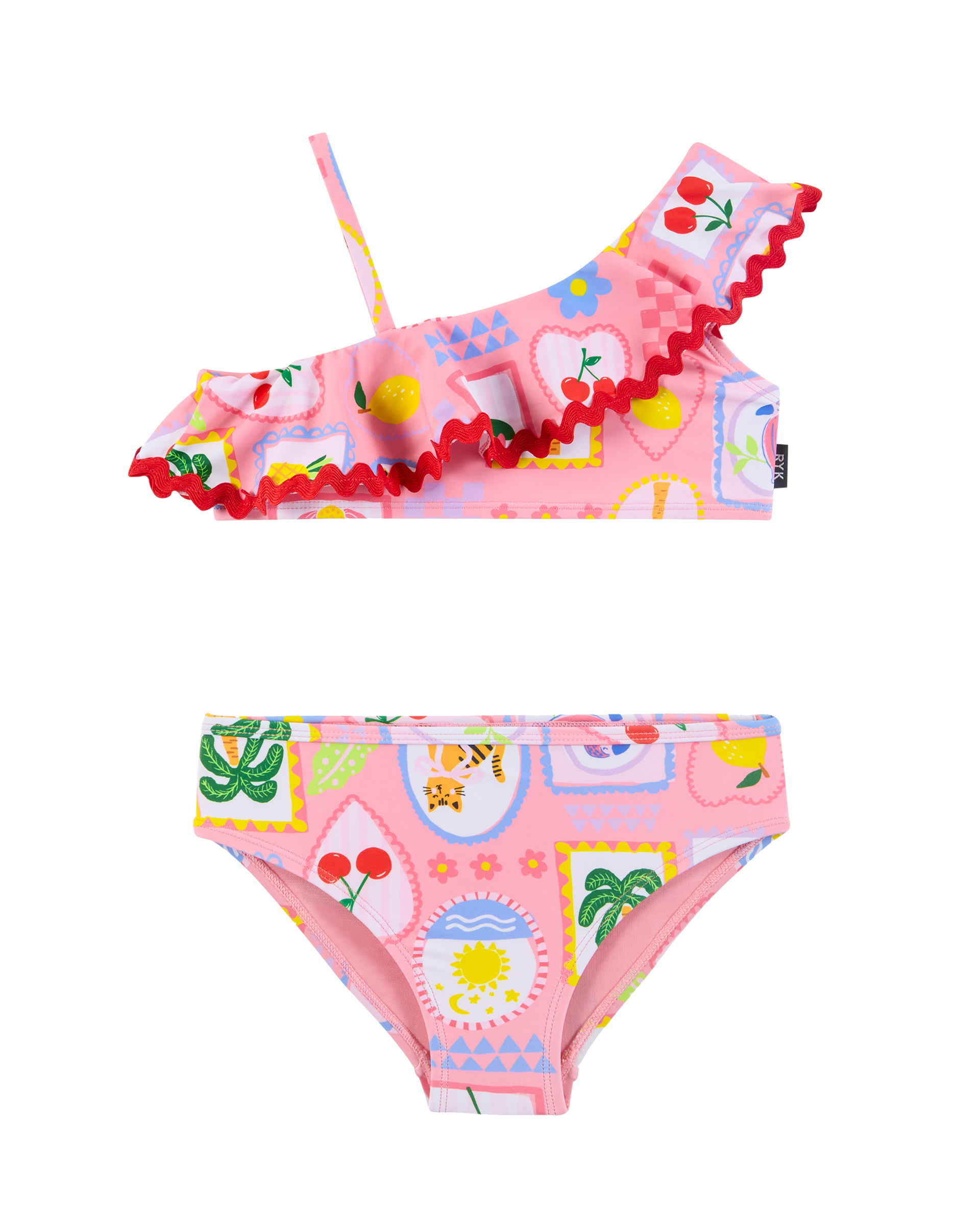 TROPICAL BEACH RESORT SHELLY BIKINI SET