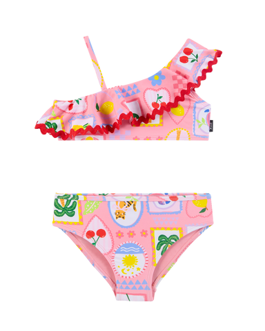 TROPICAL BEACH RESORT SHELLY BIKINI SET