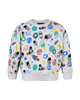 ROCK MY GALAXY SWEATSHIRT IN GREY