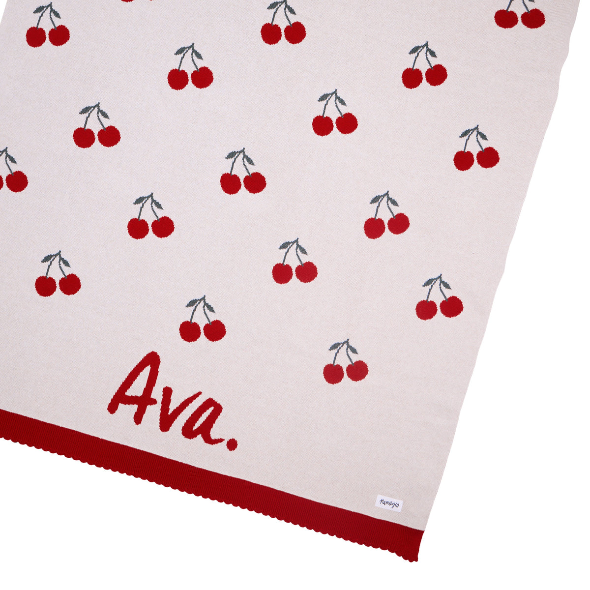 Cherry Pie Name Blanket - Namelyco blanket, view 2