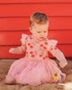 POLKA CHERRY CIRCUS FRILL BODYSUIT DRESS