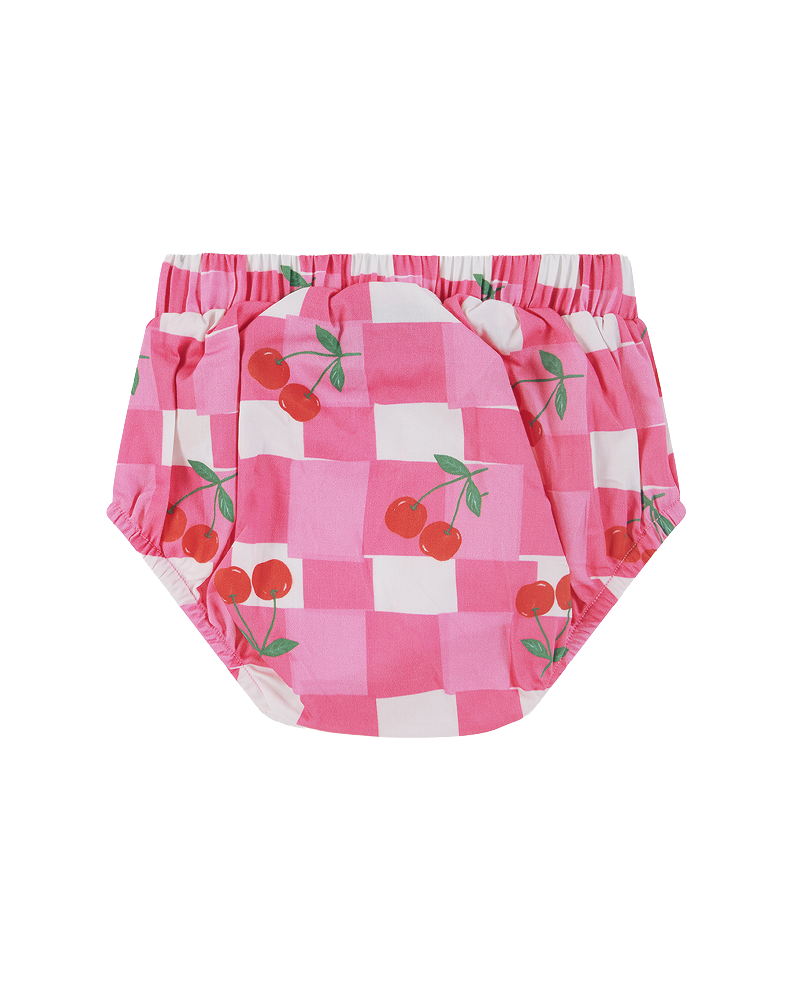 GINGHAM CHERRY BAMBI BLOOMER