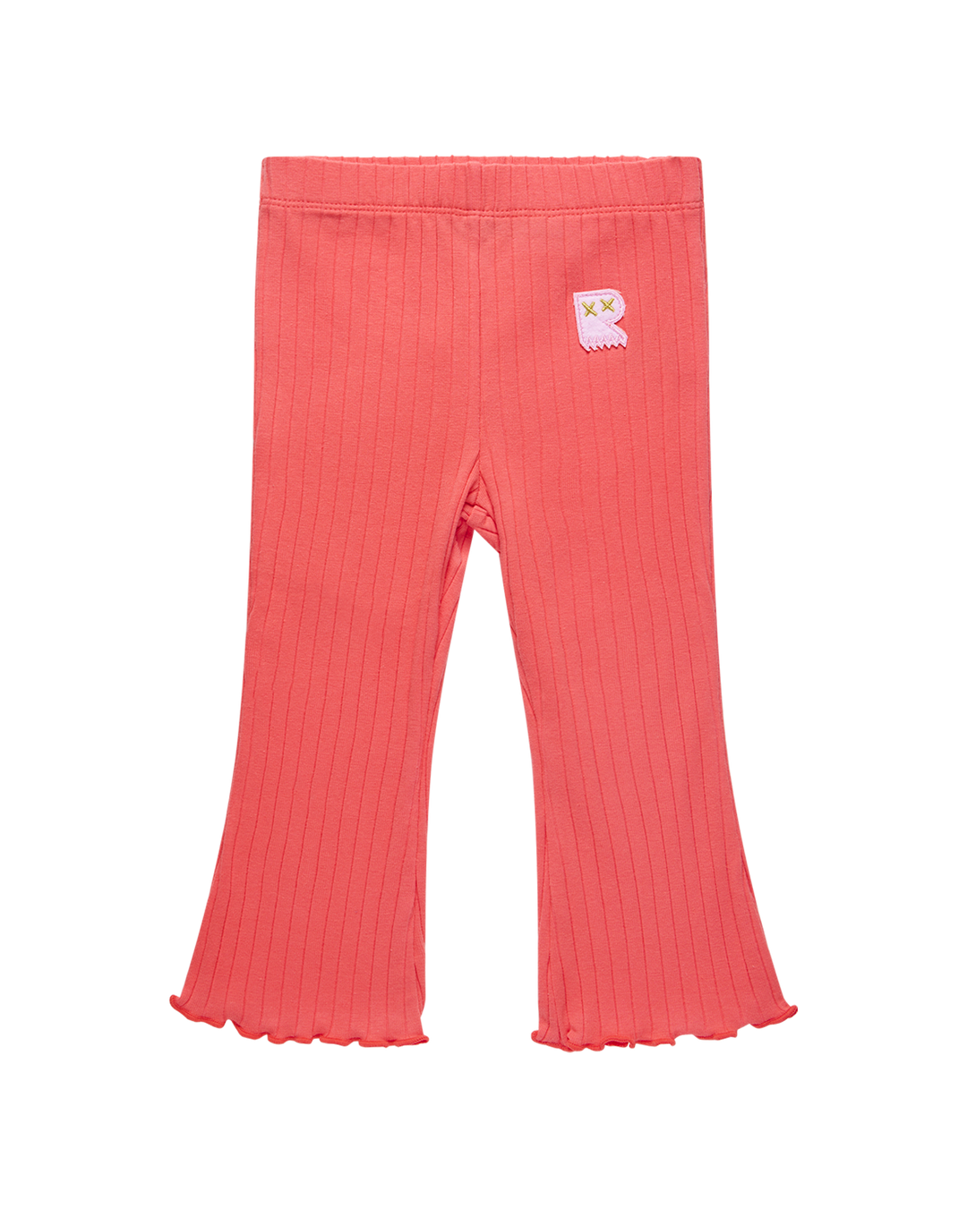 DISCO FLARE BABY LEGGING IN RASPBERRY