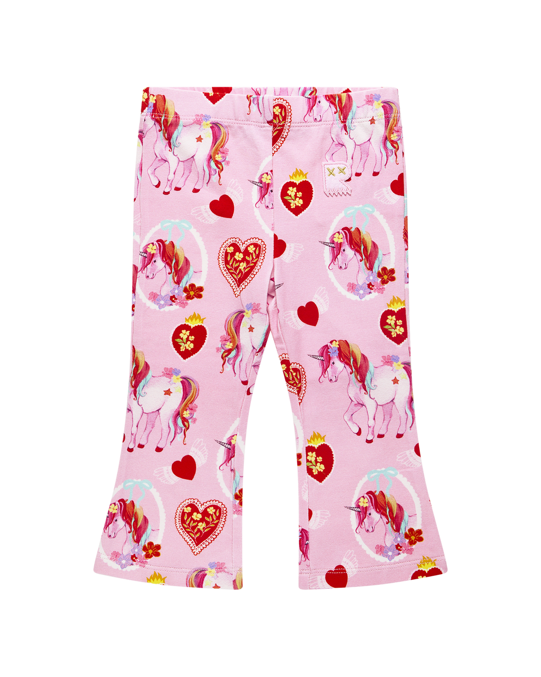 UNICORN HEARTS BABY FLARE LEGGING