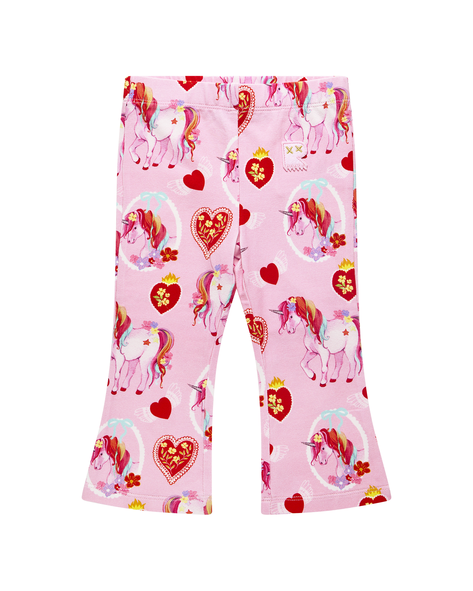 UNICORN HEARTS BABY FLARE LEGGING