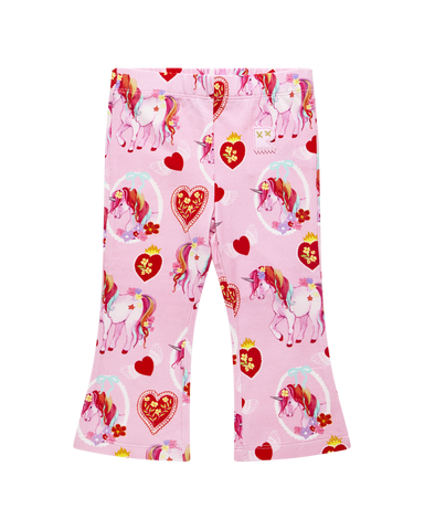 UNICORN HEARTS BABY FLARE LEGGING