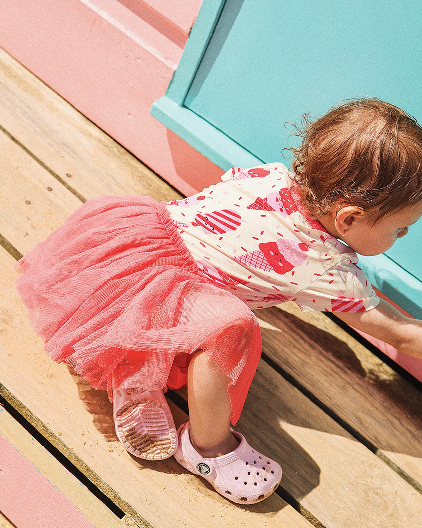 CHERRY ICE CREAM DANCE BODYSUIT DRESS