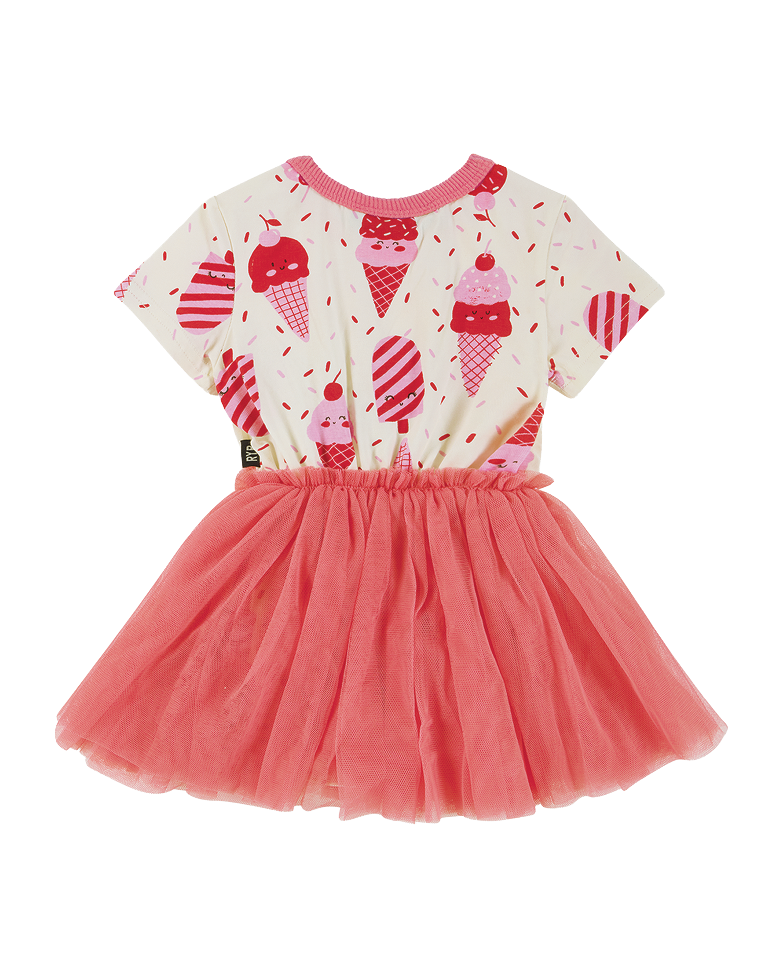 CHERRY ICE CREAM DANCE BODYSUIT DRESS