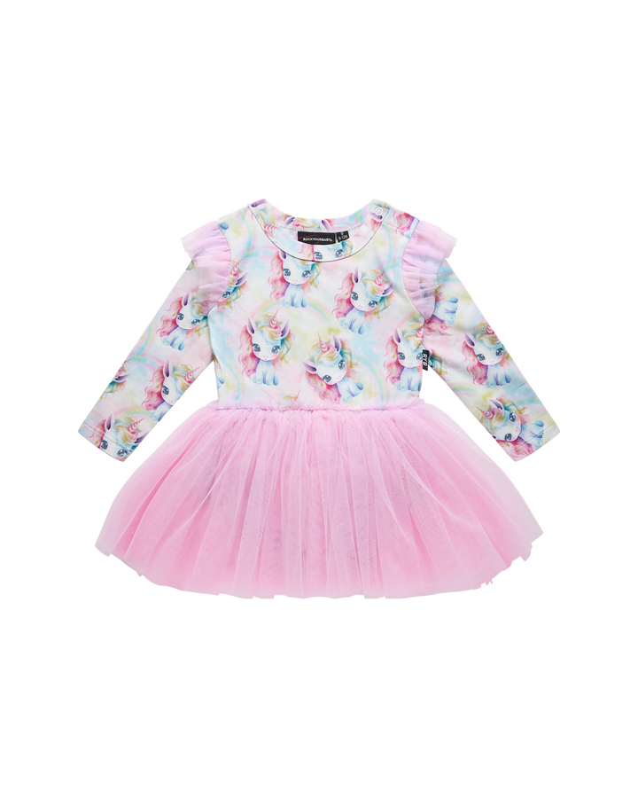 UNICORN PONY CIRCUS FRILL BODYSUIT DRESS