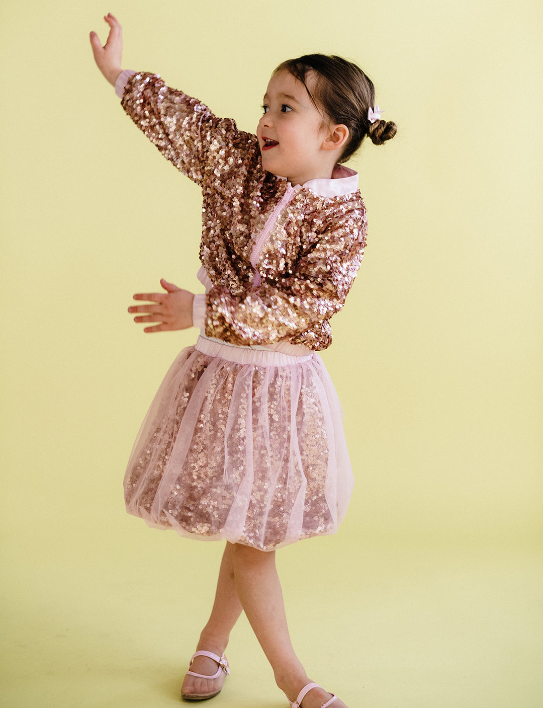 REBEL BUBBLE SEQUIN SKIRT | Rock Your Baby