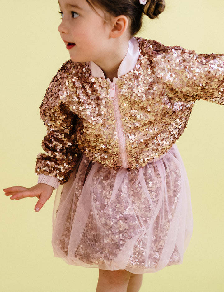 REBEL BUBBLE SEQUIN SKIRT