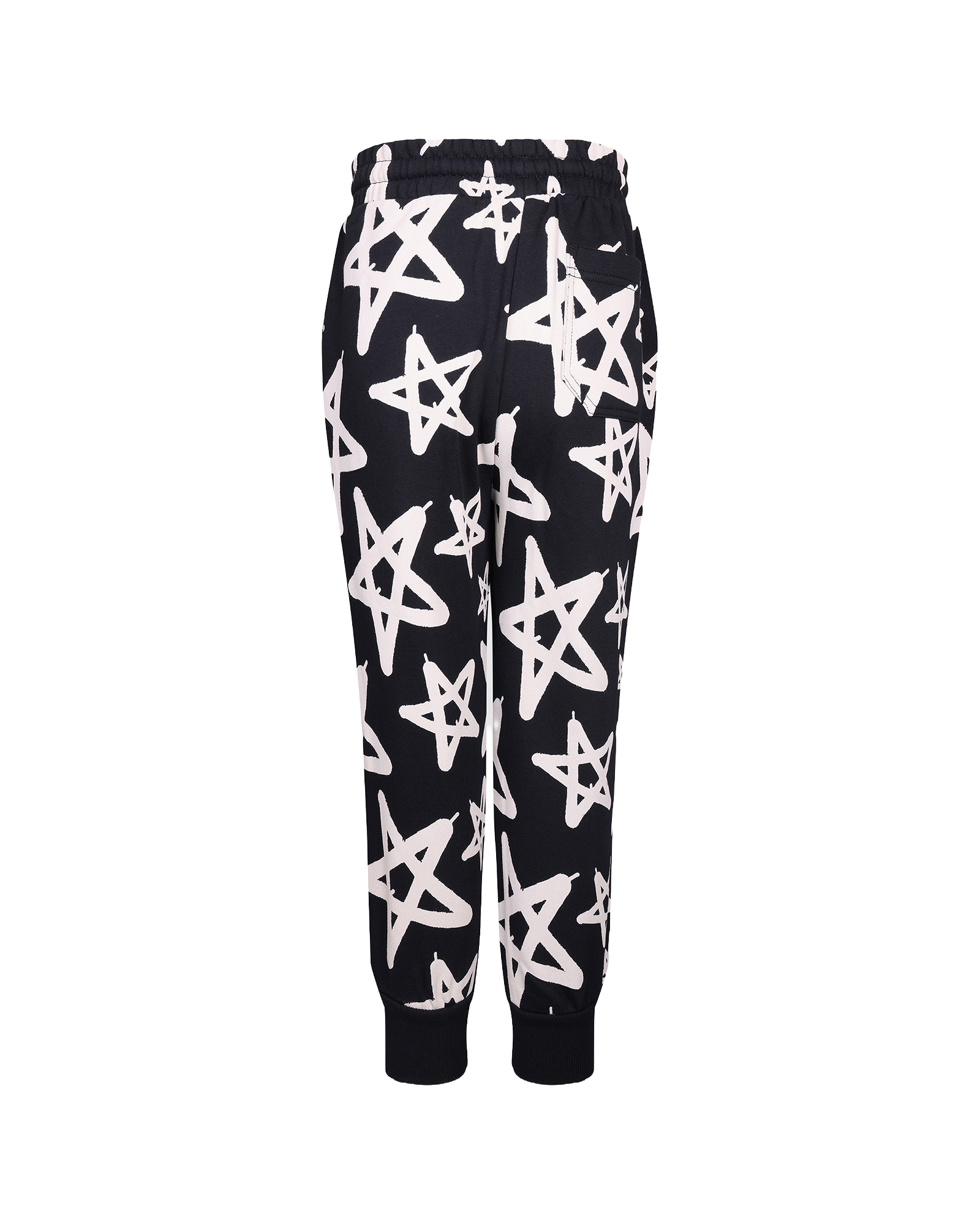 GRAFFITI FRENCH TERRY TRACK PANTS IN BLACK | Rock Your Baby