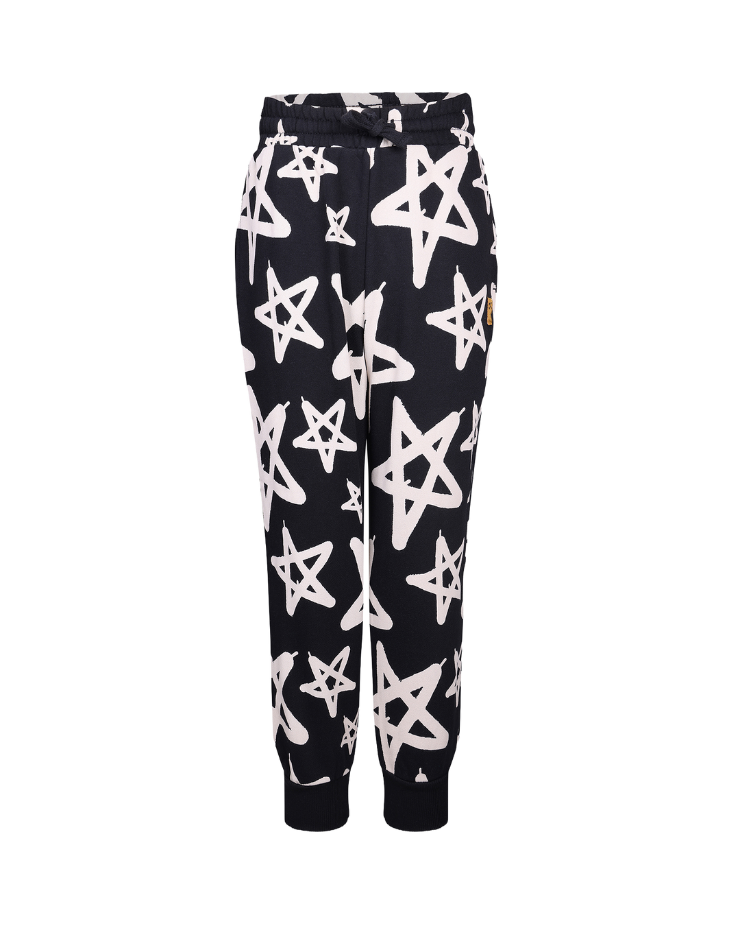 GRAFFITI FRENCH TERRY TRACK PANTS IN BLACK