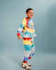 COSMIC POWERS TIE DYE TRACK PANTS