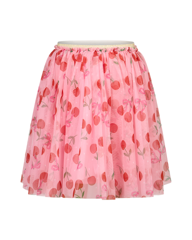 POLKA CHERRY PARTY TULLE SKIRT