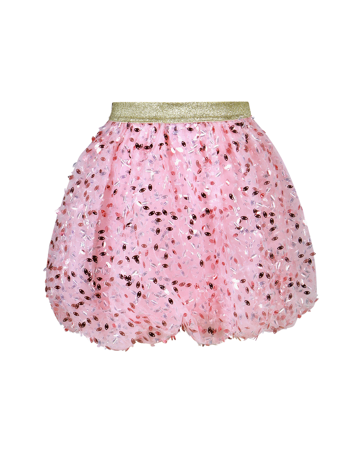 BUBBLY SKIRT IN SOFT PINK