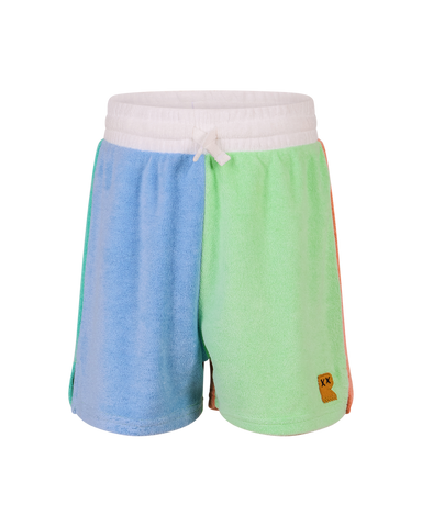 BLOCK PARTY TERRY SPLICE SHORTS