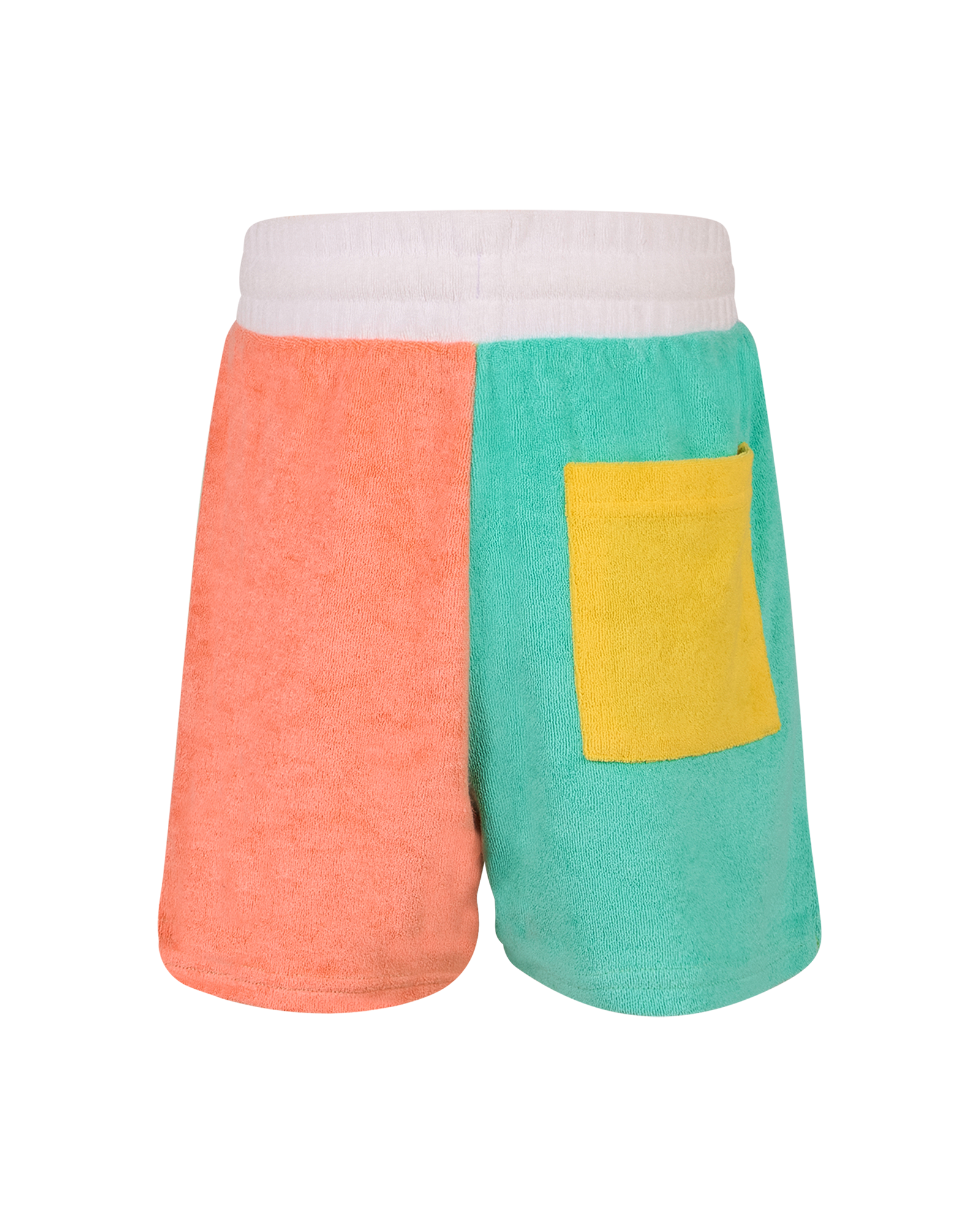 BLOCK PARTY TERRY SPLICE SHORTS