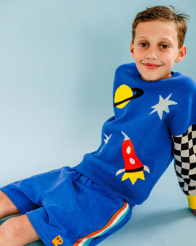 COSMIC POWERS TERRY SHORTS