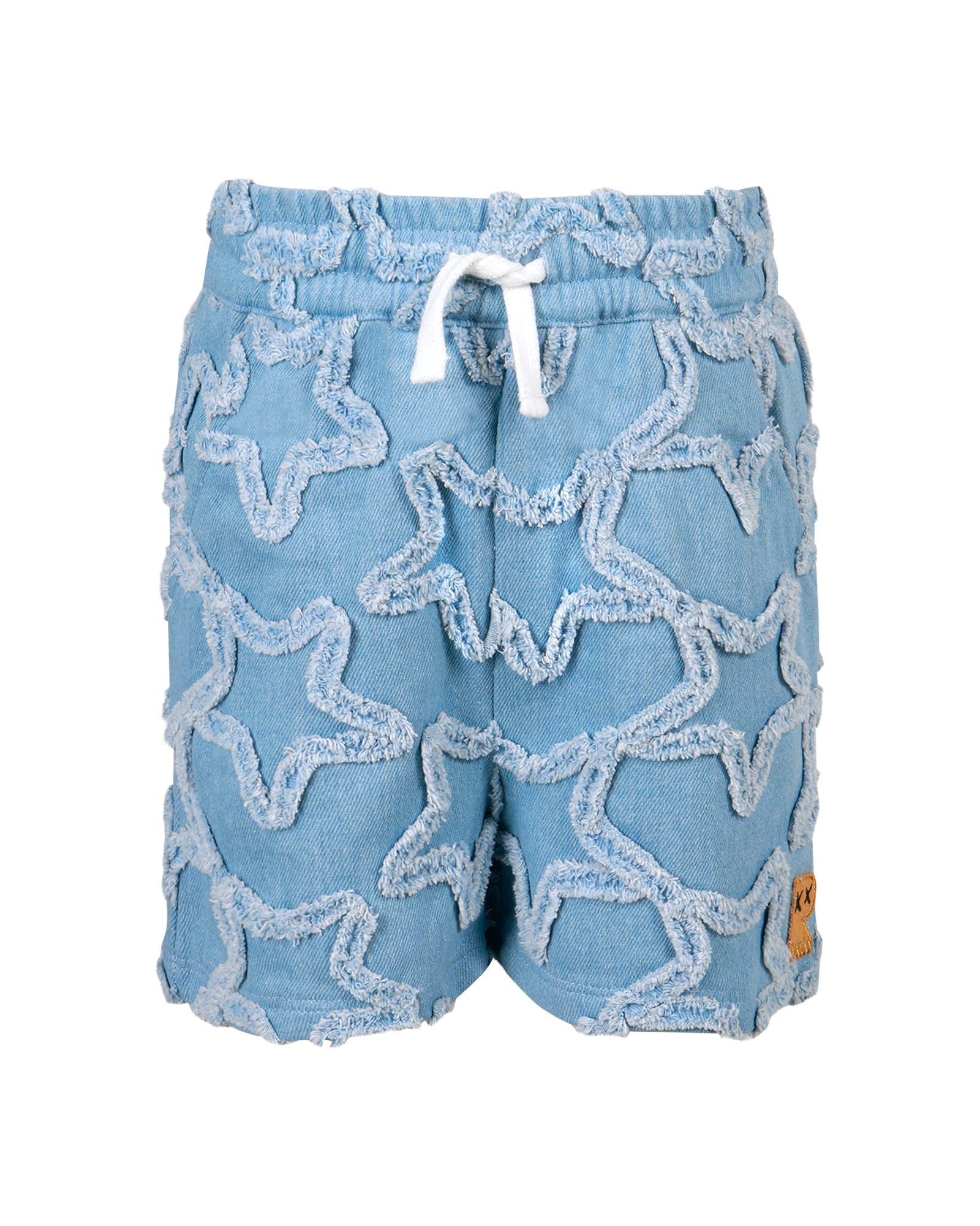 STARS ALIGNED DENIM SHORTS
