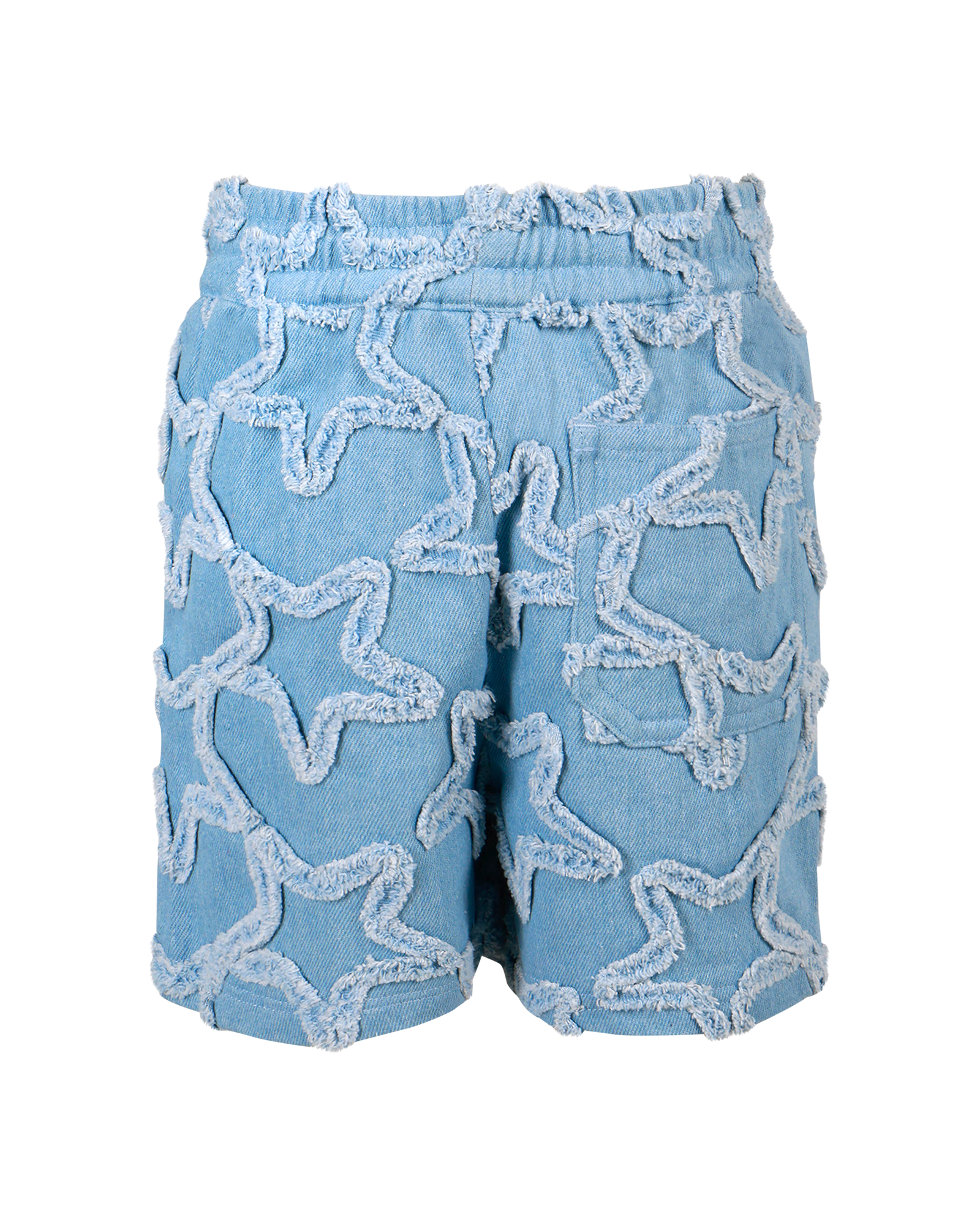 STARS ALIGNED DENIM SHORTS