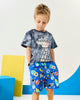 ROCK MY GALAXY FRENCH TERRY SHORTS