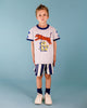 GO GET EM RETRO RINGER SHORT SLEEVE T-SHIRT