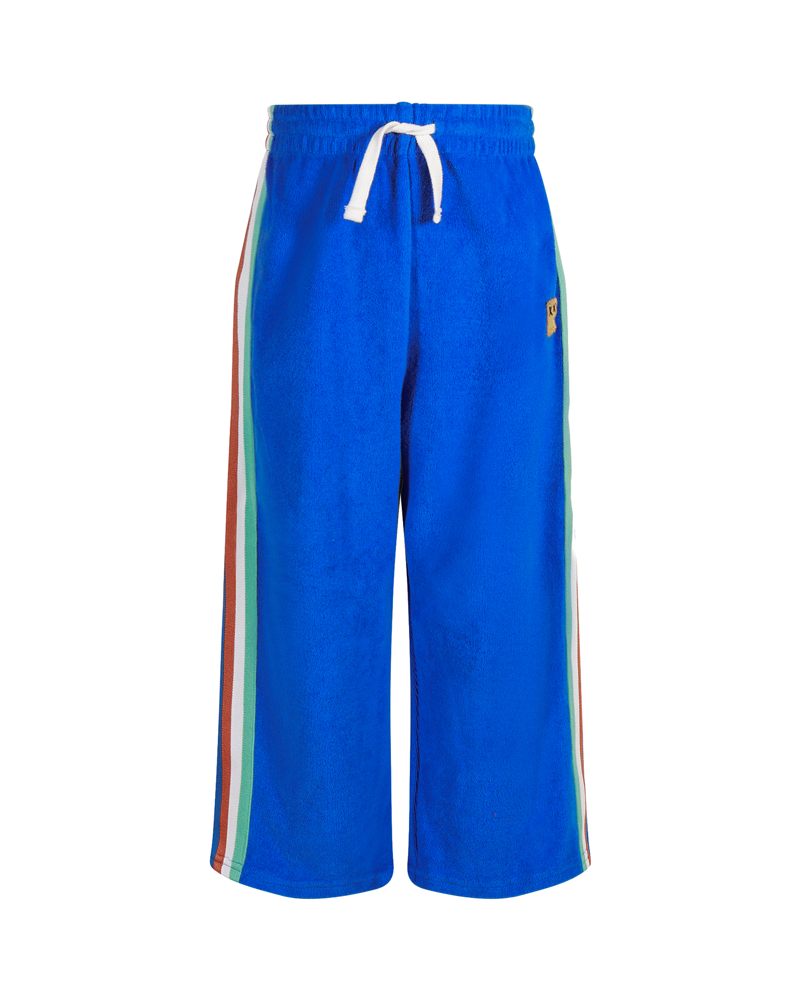 COSMIC POWERS TERRY TRACK PANTS IN NAVY