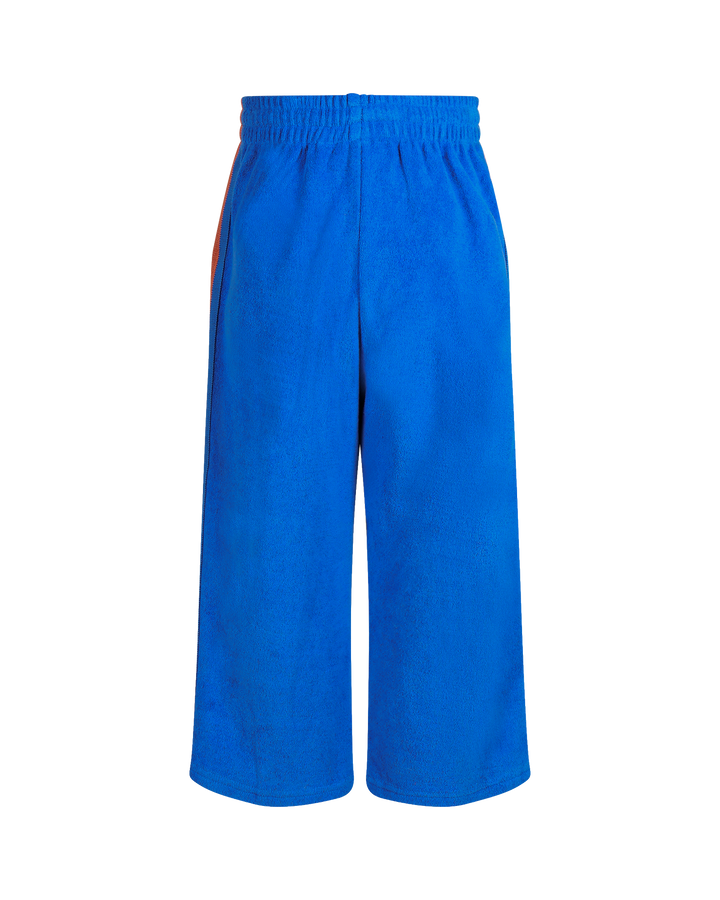 COSMIC POWERS TERRY TRACK PANTS IN NAVY