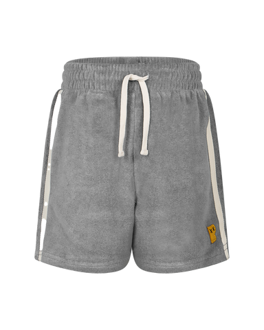 DINO DASH TERRY SHORTS IN GREY MARLE