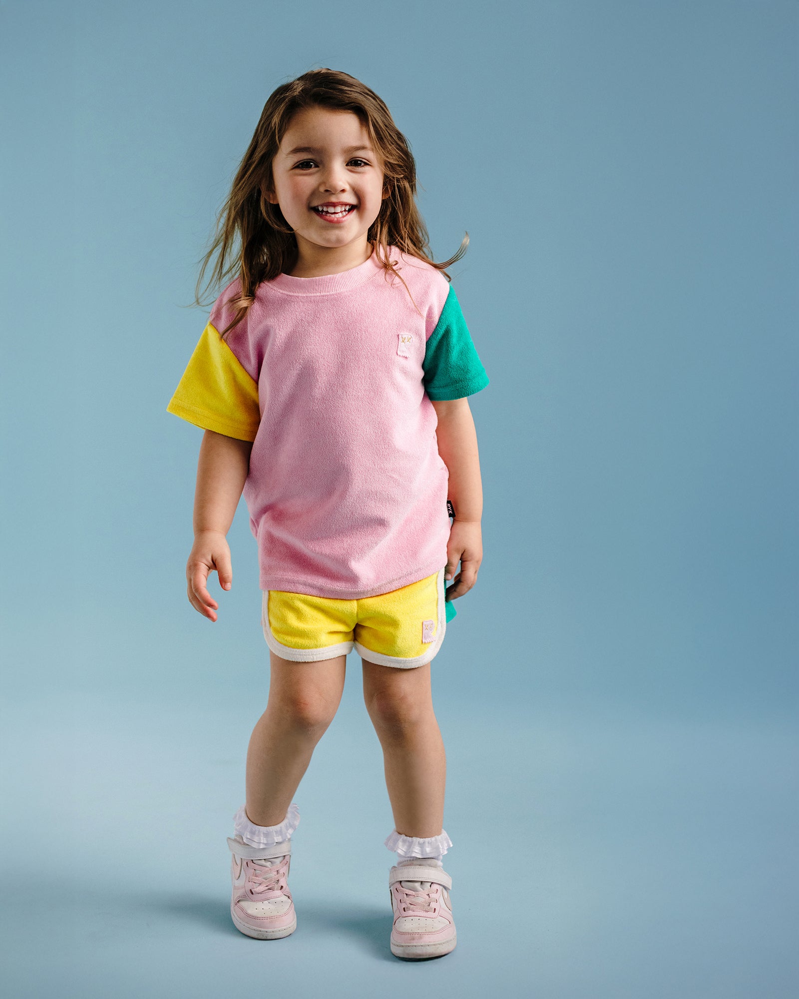 70'S SPORTY TERRY SHORT IN LEMON