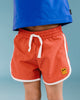 RETRO JOGGER SHORTS IN RED
